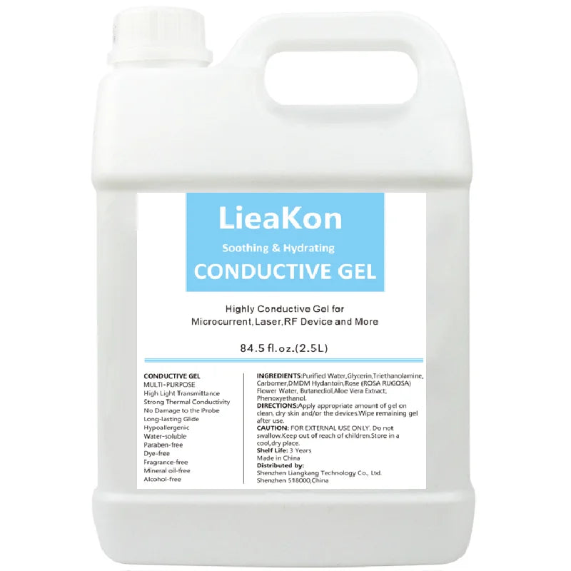 2.5L Clear Contact Gel for Ultrasound Beauty Care