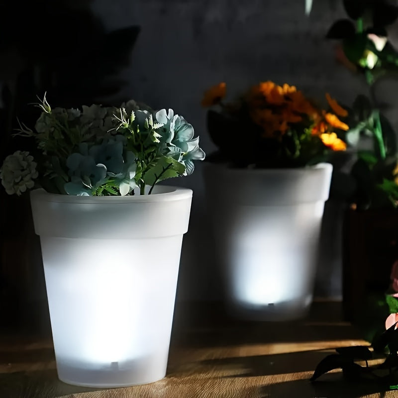 Outdoor Solar LED Garden Pot Light