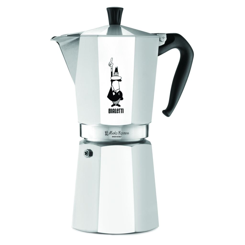 Bialetti Moka Express – 12 Cup Stovetop Espresso Maker