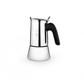 Bialetti Venus Stainless Steel Moka Pot – 6 Cups | Induction Compatible Espresso Maker