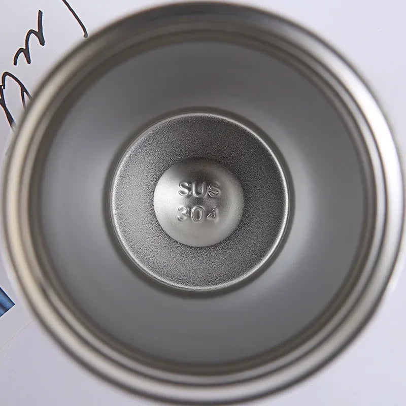 Stainless Steel Thermos Coffee Mug with Temperature Display