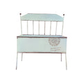 Metal Chair-Shaped Garden Planter