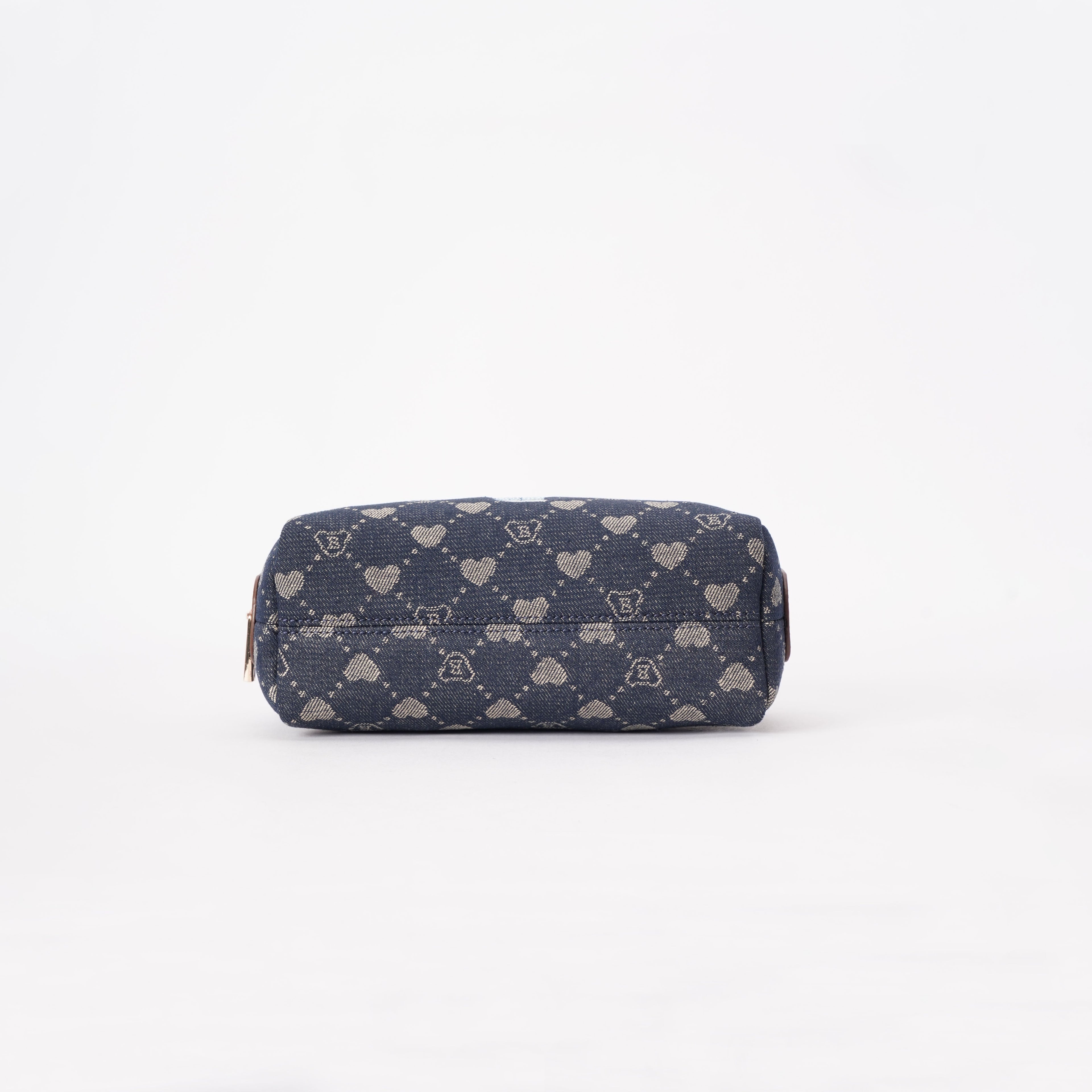 B-Loved Bear Denim - Beauty Bag