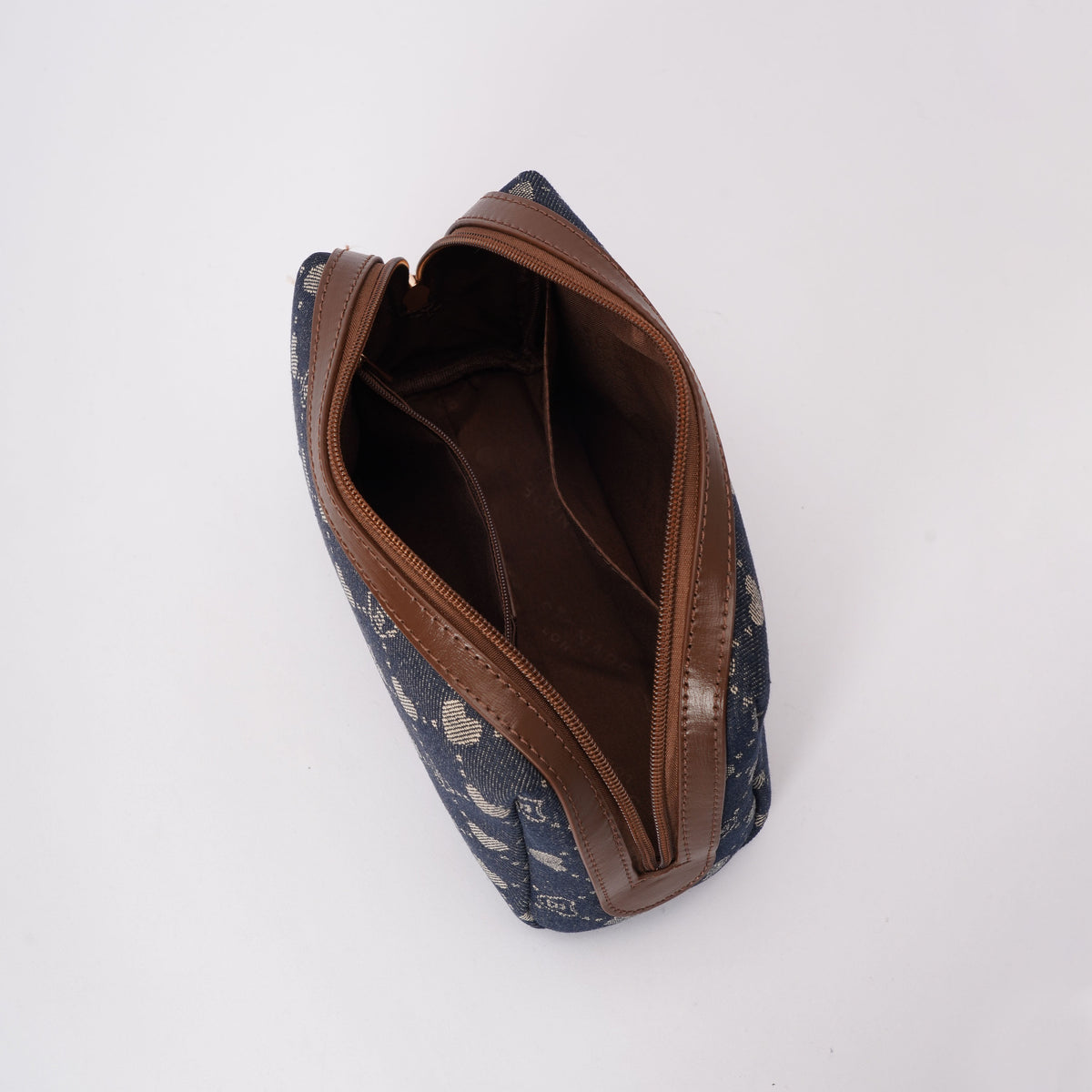 B-Loved Bear Denim - Beauty Bag