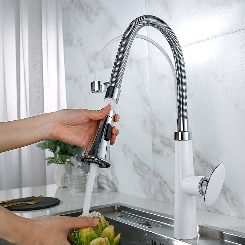 Elegant Copper Faucet for Kitchen Sinks