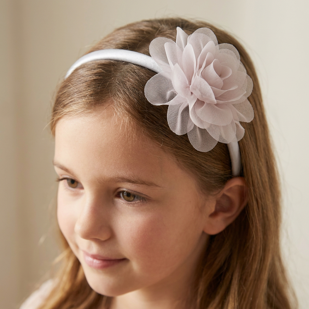 Baby Blush Flower Headpiece