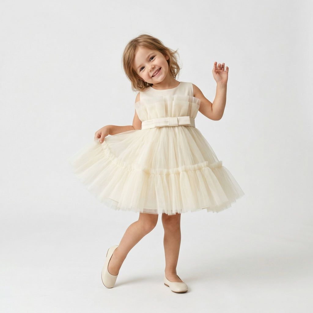 Delicate Daisy Baby Dress
