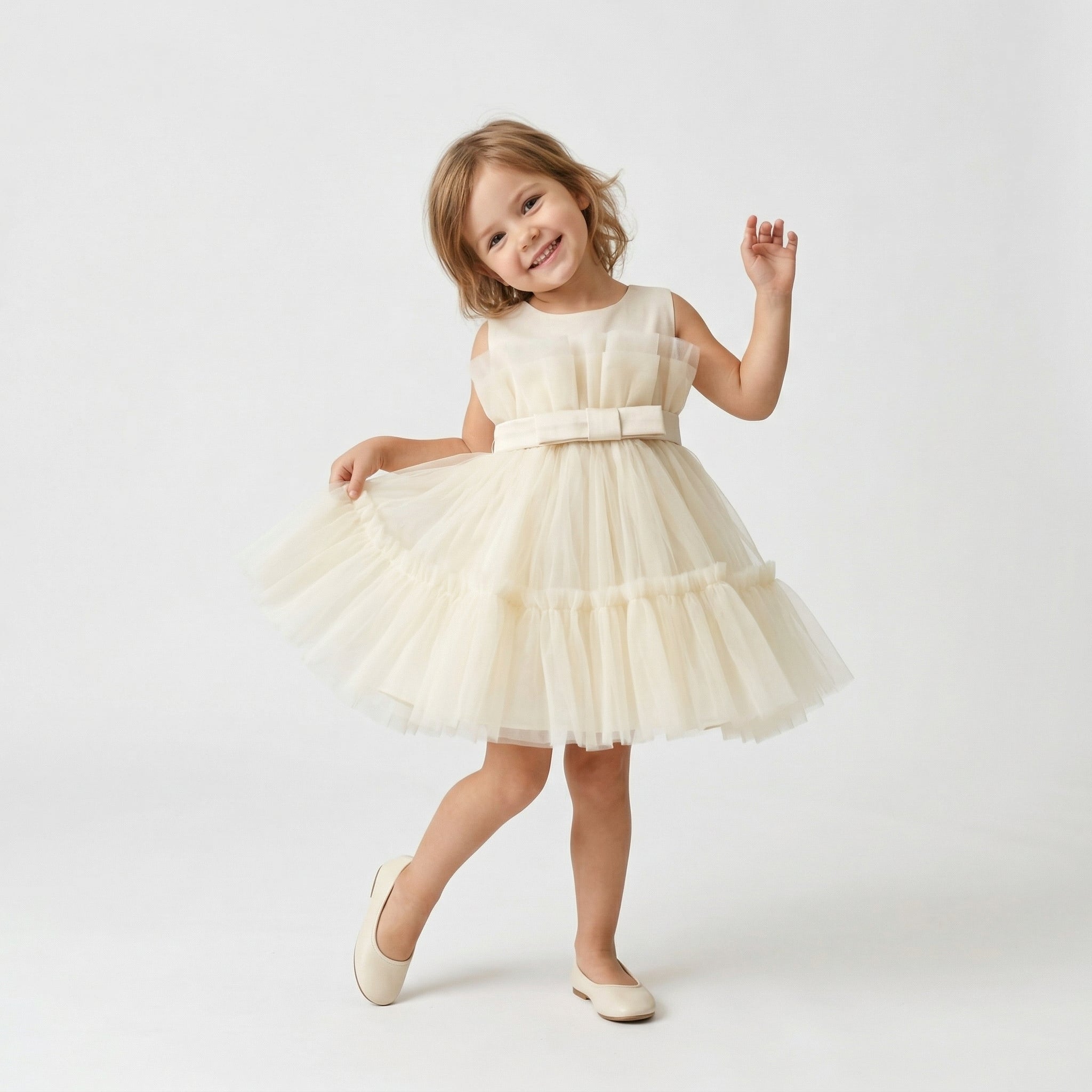 Delicate Daisy Baby Dress
