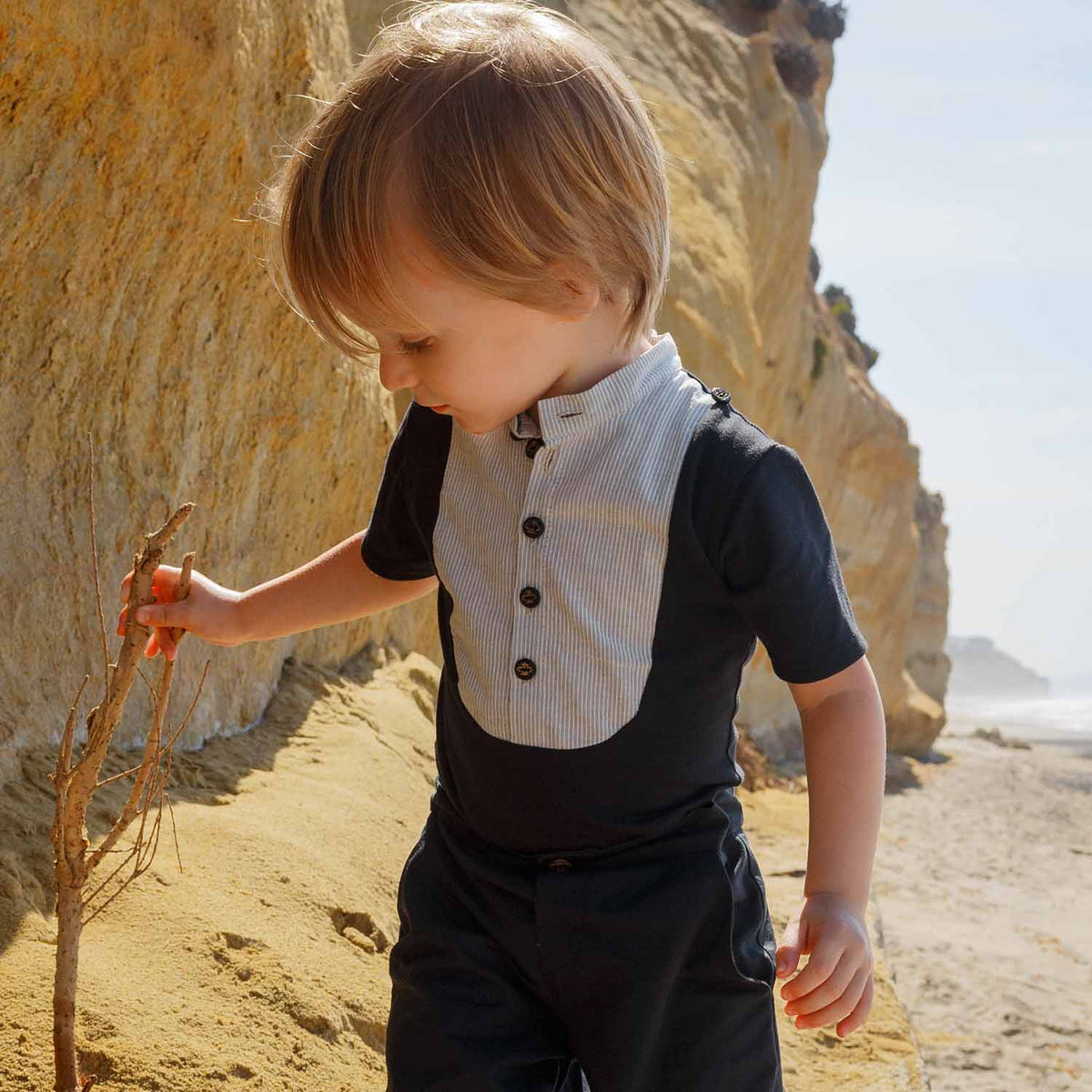 The Plastron Bodysuit — Baby