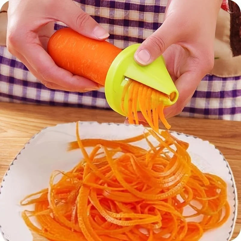 Kitchen Rotating Shredder Spiral Peeler Slicer
