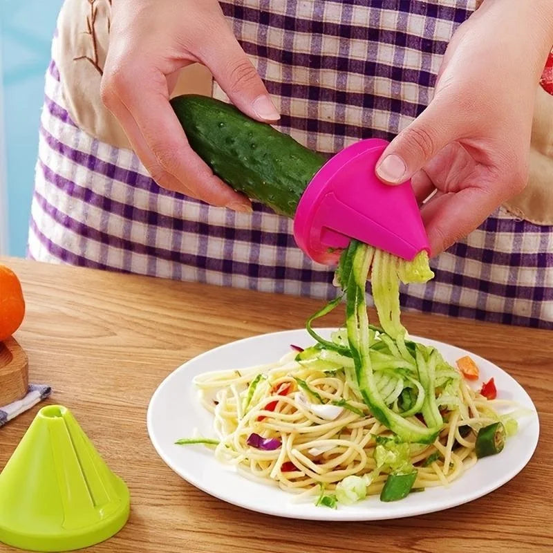 Kitchen Rotating Shredder Spiral Peeler Slicer
