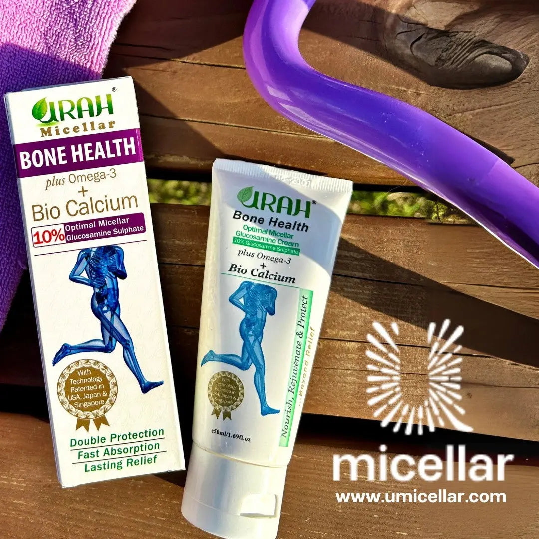[Double Pack: 6-Month Supply] URAH Bone health Bio-Calcium Micellar Cream
