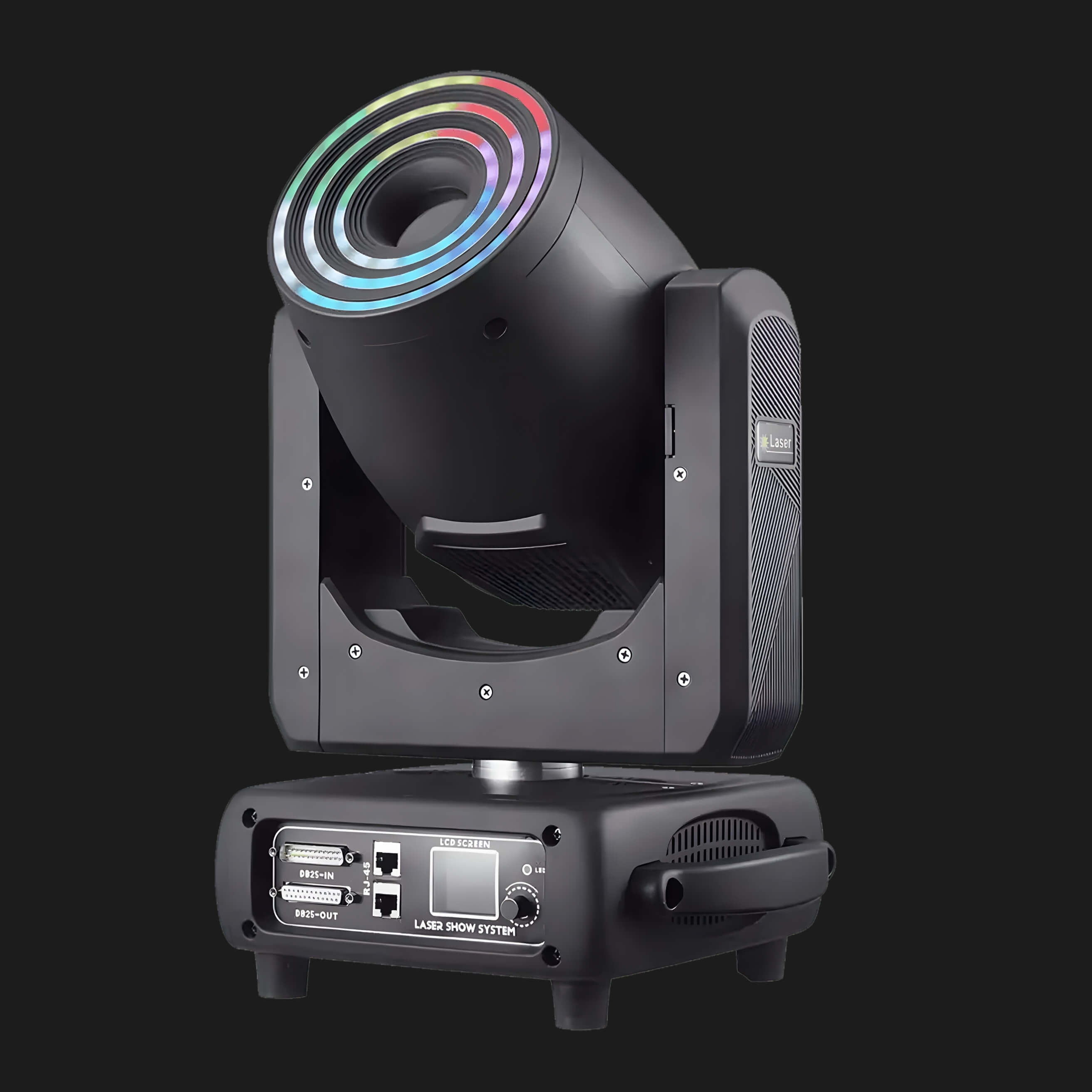 M6 5W 10W RGB Moving Head Laser 3D LED Ring Stage Light