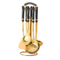 Matte Seven-Piece Kitchen Utensil Set