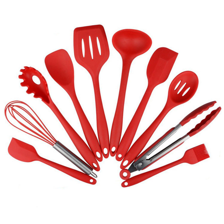 Non-Stick Silicone Kitchen Utensils Set