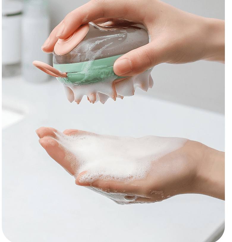 Pet Bathing and Grooming Brush