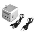 Rechargeable Portable Mini Radio with Bluetooth