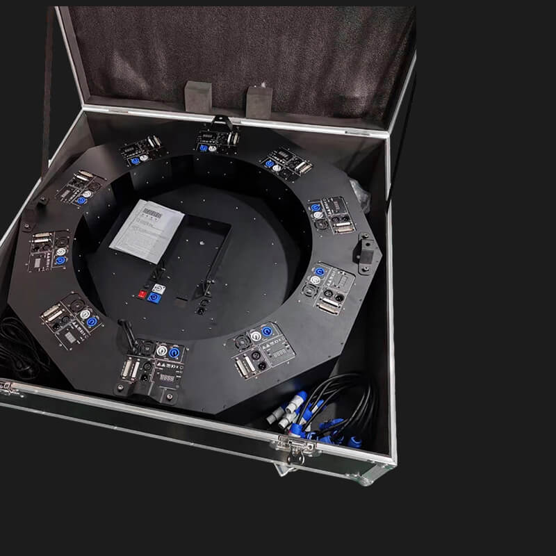 J6 DMX Animated DJ Laser Light 30W with LED Fan for Clubs