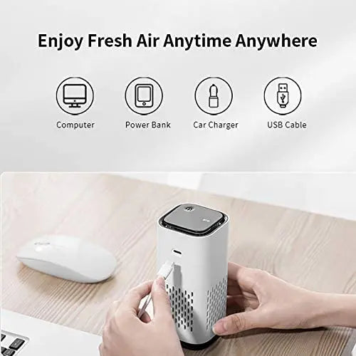 Portable Air Purifier With Hepa Filter