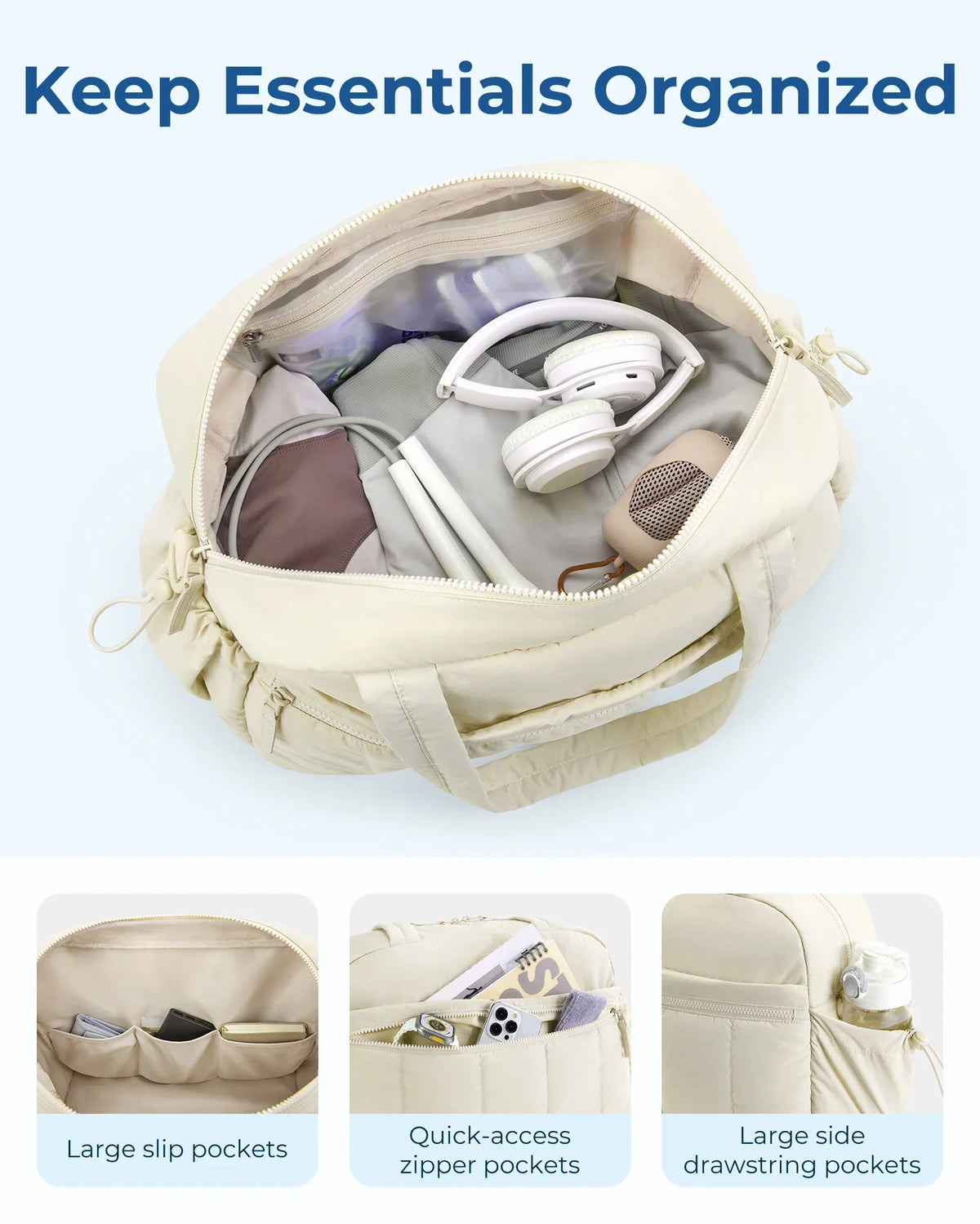 Travel Weekender Duffel Bag