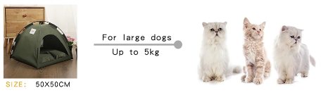 Cozy Pet Tent Bed
