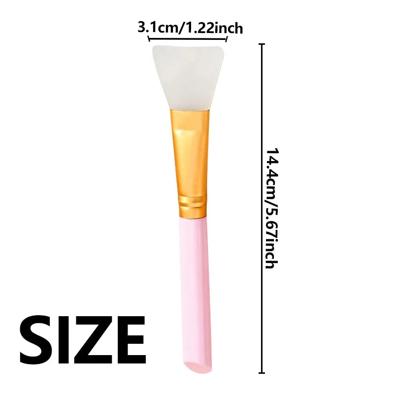 Silicone Facial Mask Brush Set for Beauty
