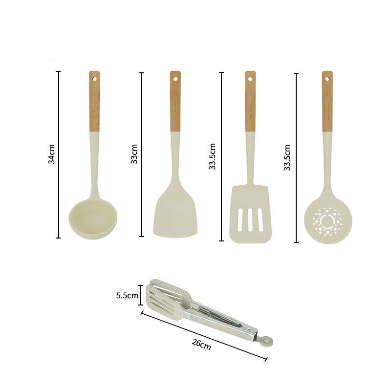 Spatula Spoon Colander Kitchen Utensils Set