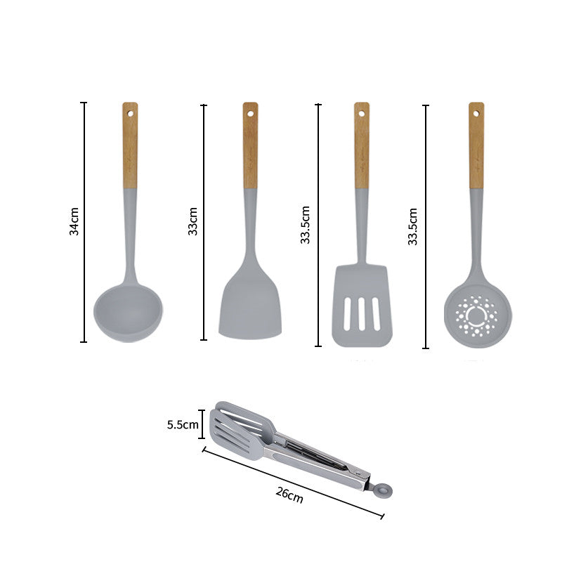 Spatula Spoon Colander Kitchen Utensils Set