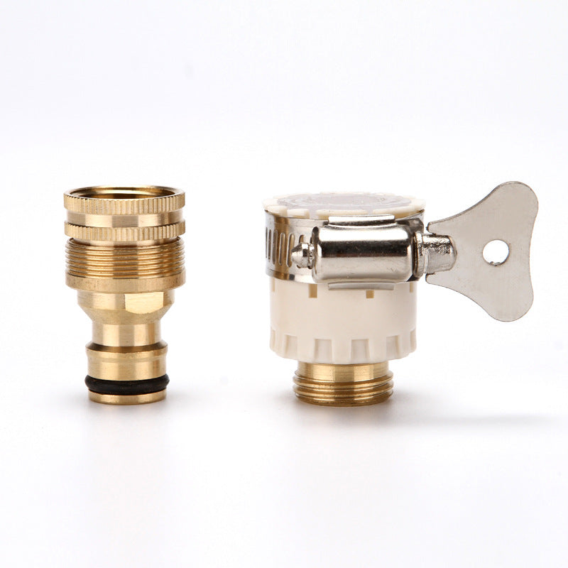 Versatile Copper Kitchen Faucet Set