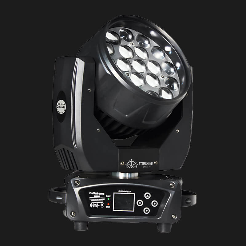 F4 DMX Bee Eyes Moving Head Wash Light 19x15W IP65 for Stage