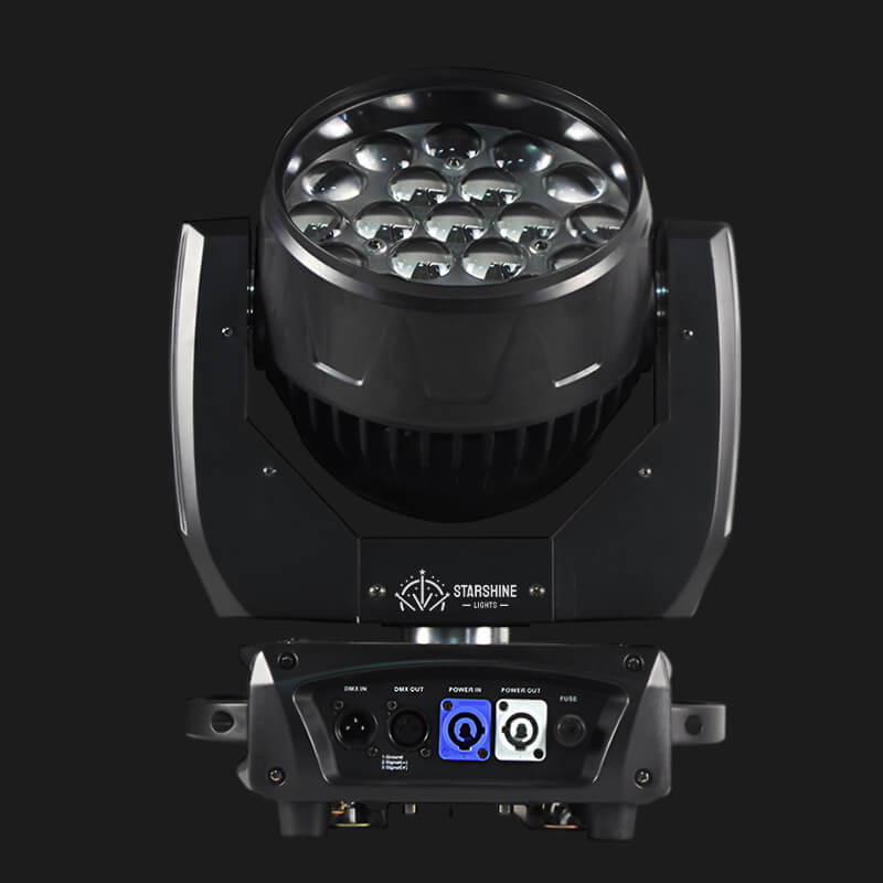 F4 DMX Bee Eyes Moving Head Wash Light 19x15W IP65 for Stage