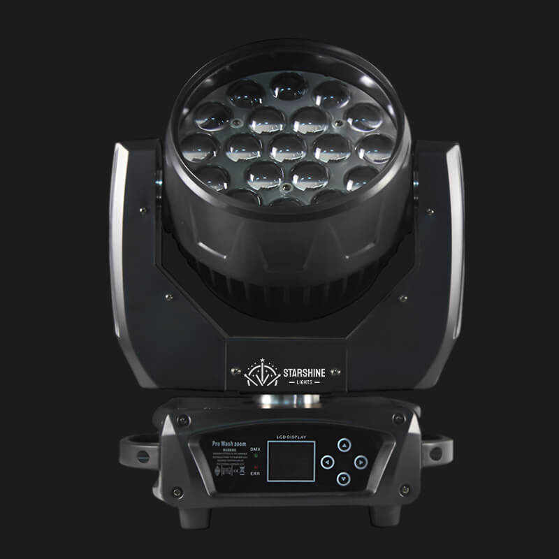 F4 DMX Bee Eyes Moving Head Wash Light 19x15W IP65 for Stage