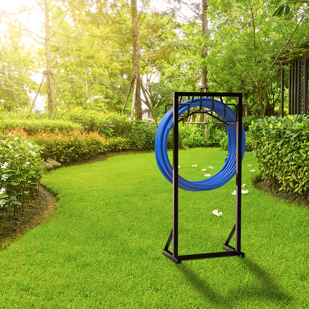 Metal Garden Hose Reel Holder Stand