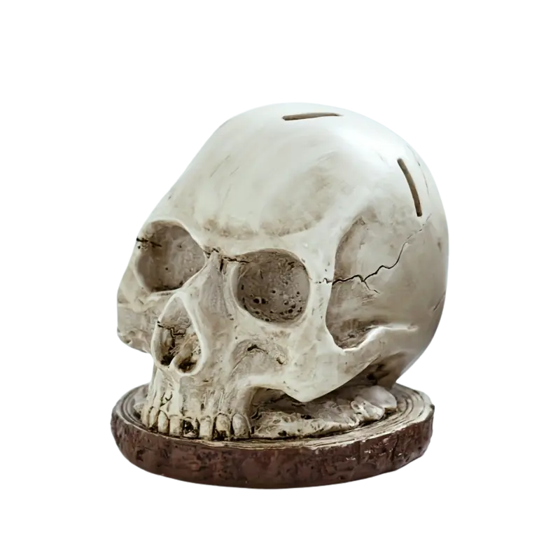 Skull Knife Holder Kitchen Storage Rack