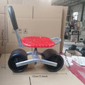Garden Sled Cart with Two Wheels