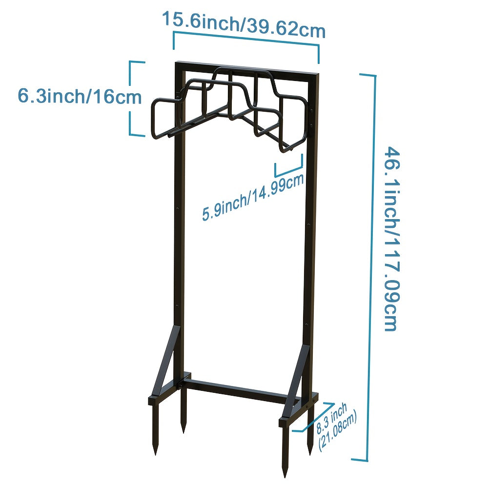 Metal Garden Hose Reel Holder Stand