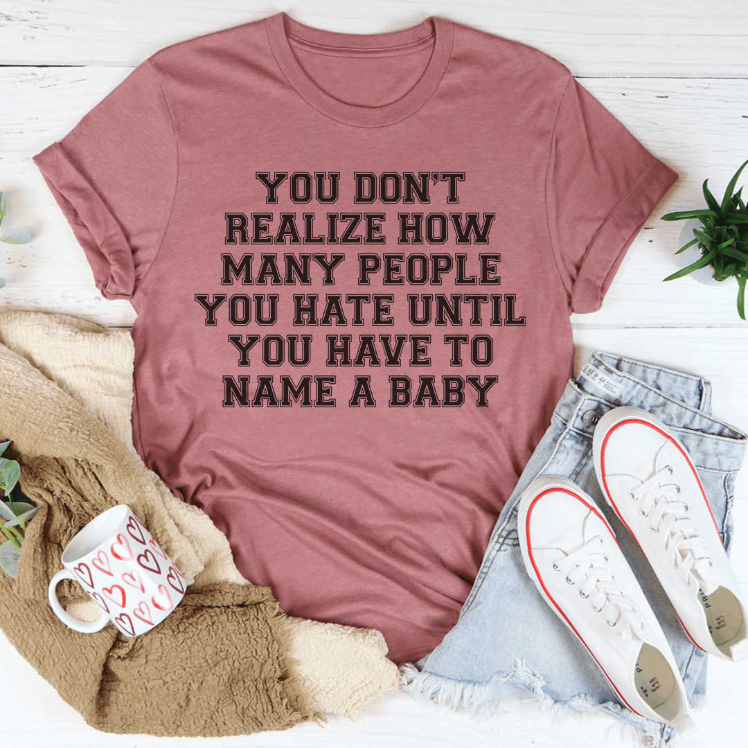 Name A Baby Tee