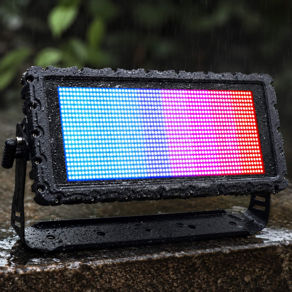 R5 DMX IP65 Strobe Light 400W 1344 × 5050 SMD RGB LEDs for Stages