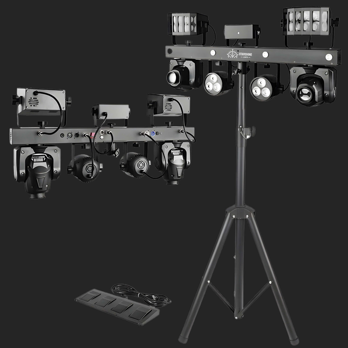 X15 ILS GigBAR DJ Light Bar 5-in-1 Moving Head Laser